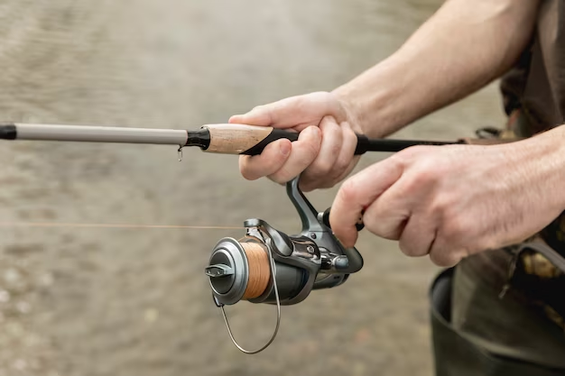 Hand with Fishing Rod