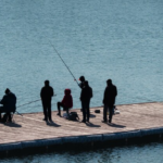 people fishing
