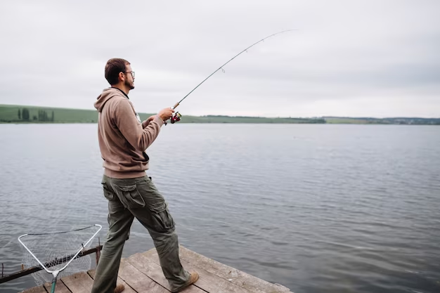 Man fishing